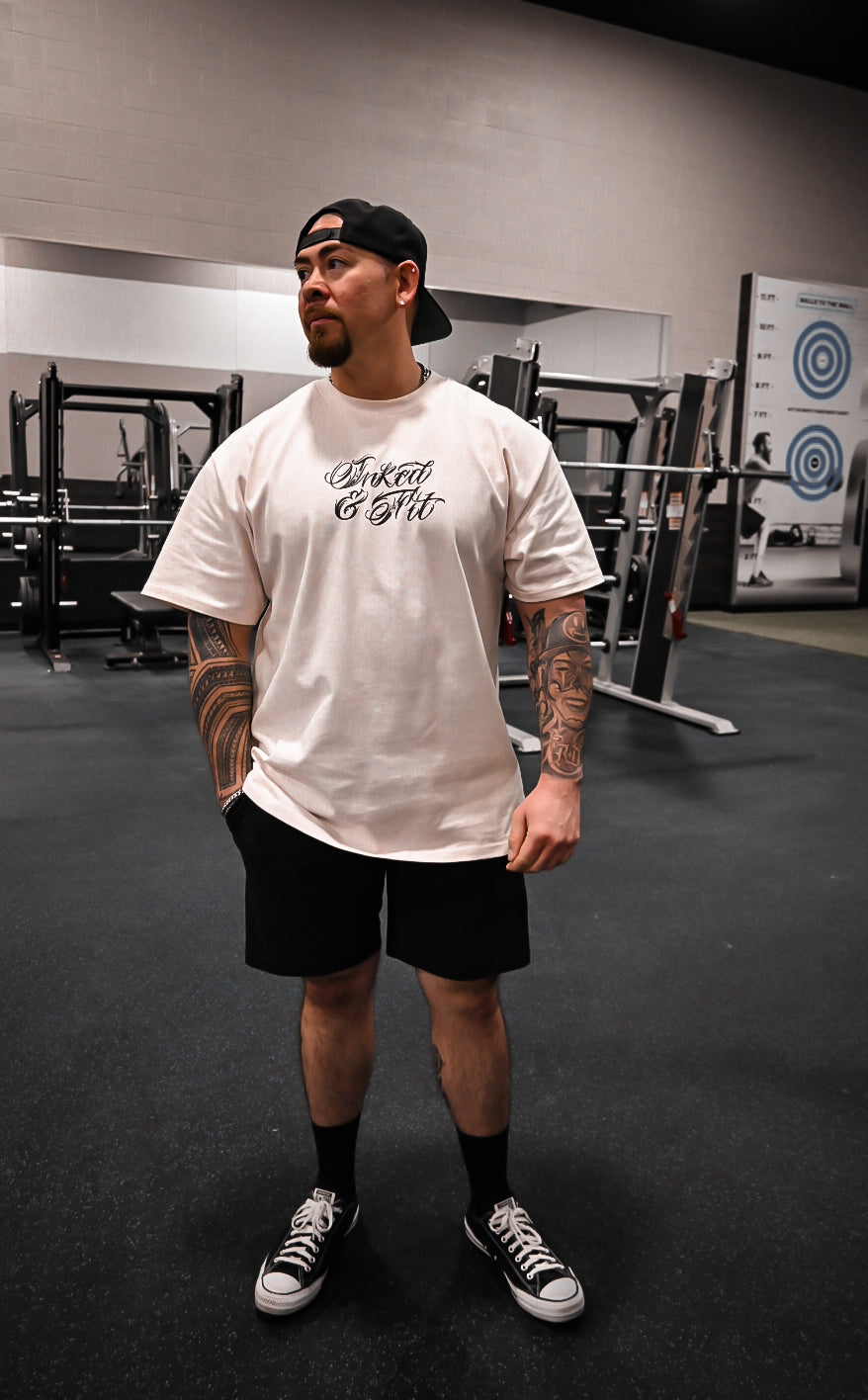 Eugene Inked Oversized Tee