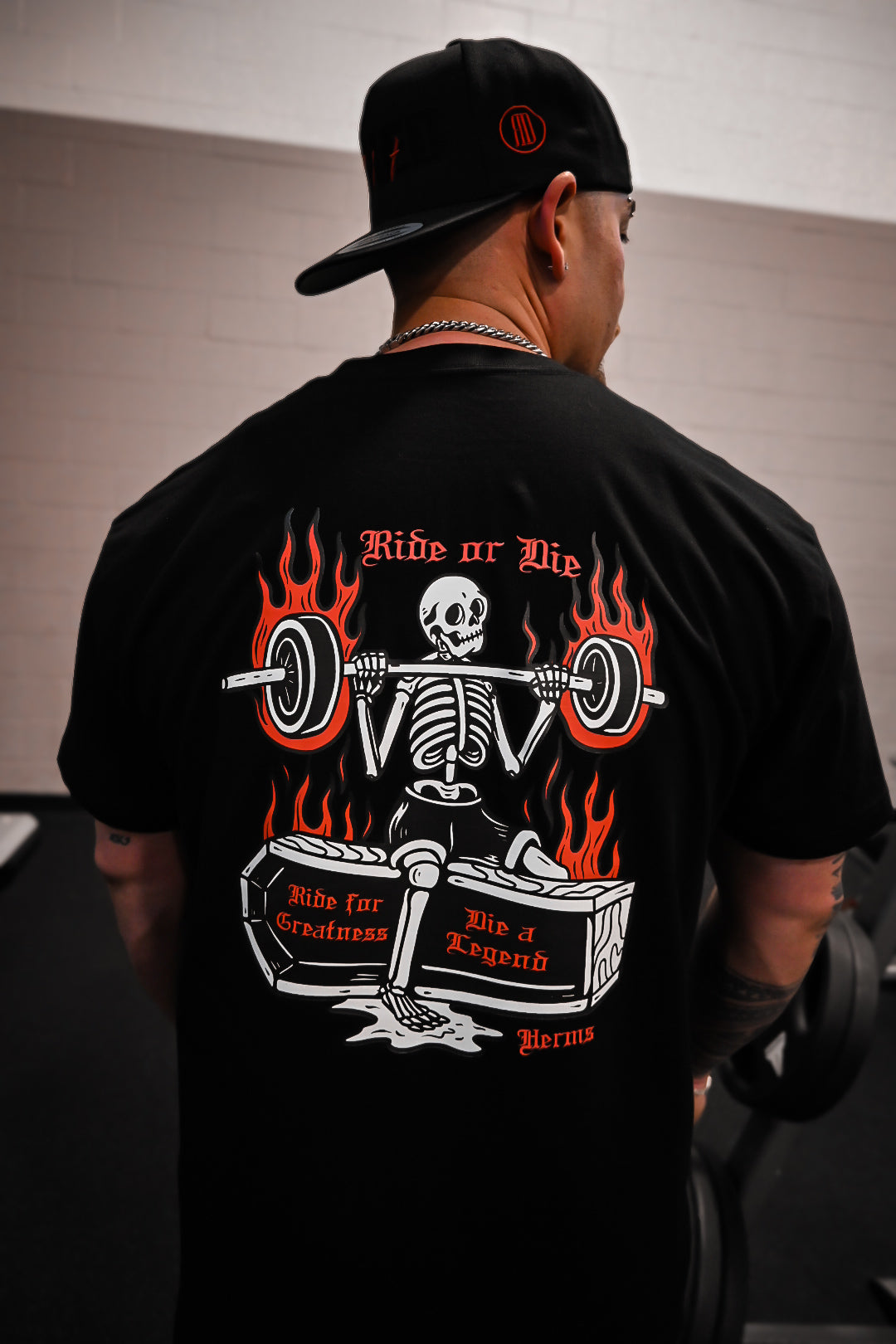 Herms Inked Oversized Tee