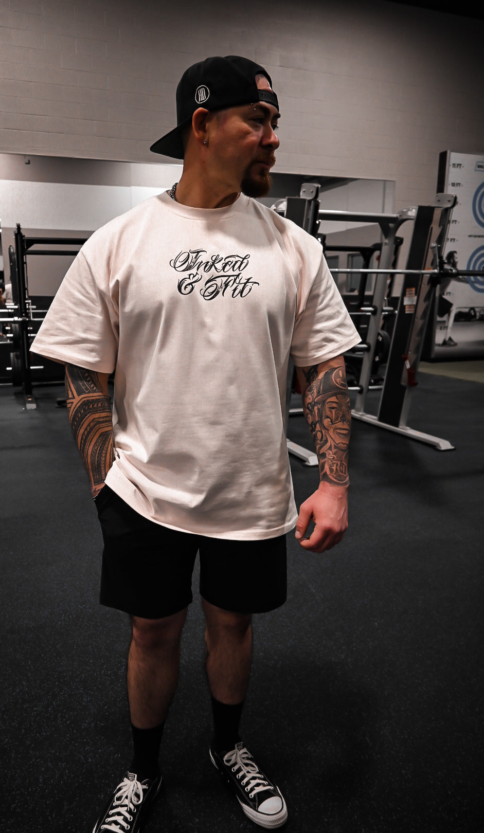Eugene Inked Oversized Tee