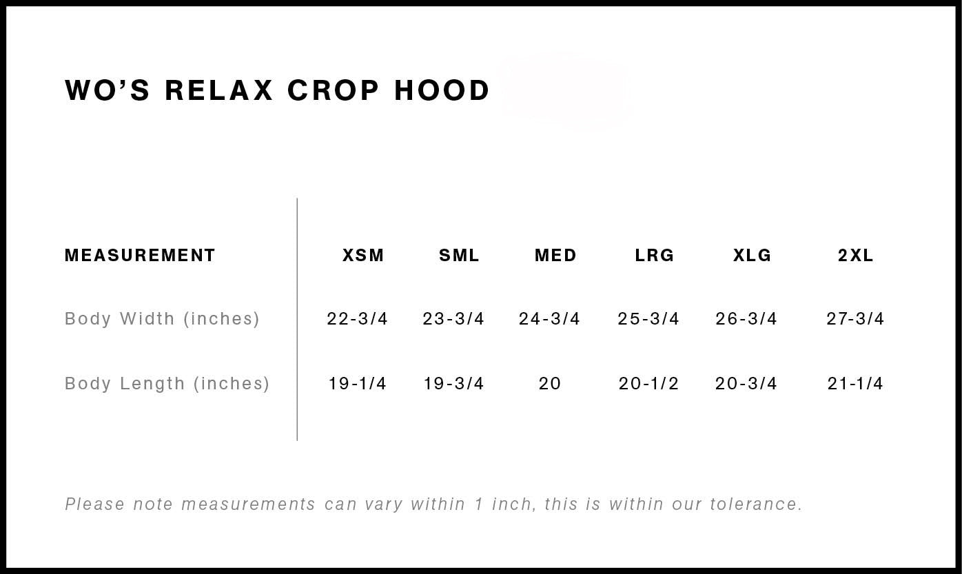 GHOST Women's Relaxed Crop Hoodie