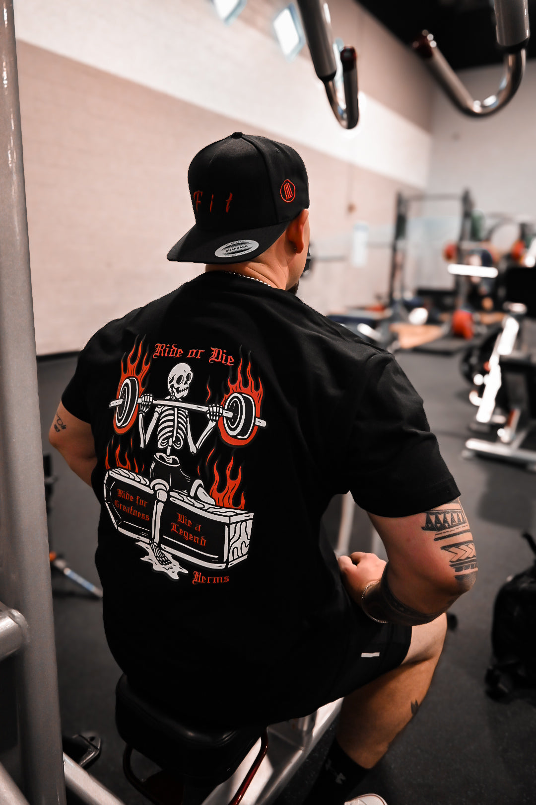 Herms Inked Oversized Tee