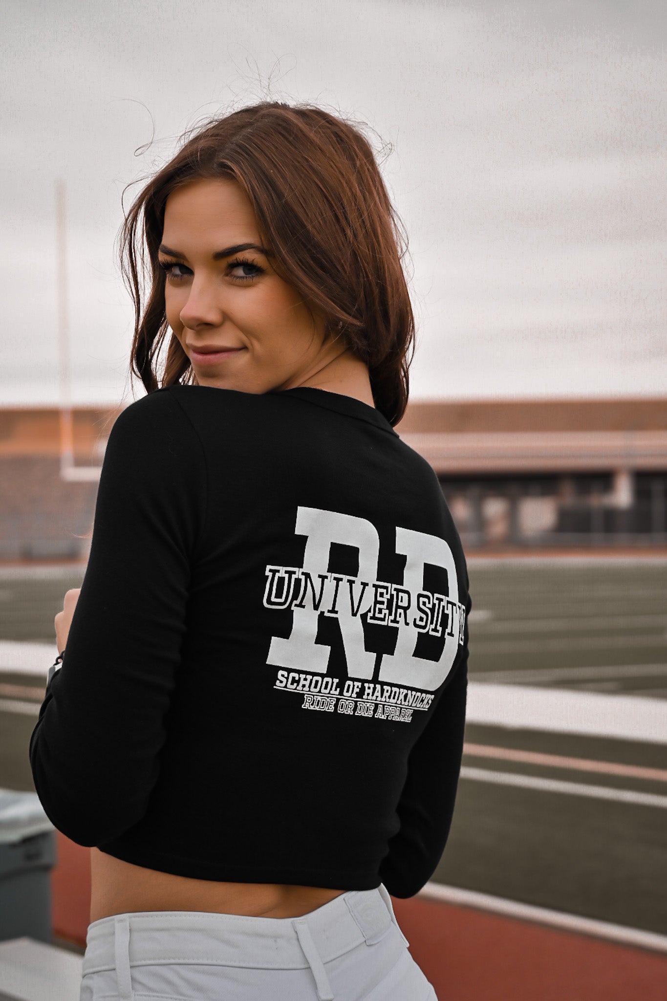 RD University Long Sleeve Baby Ribbed