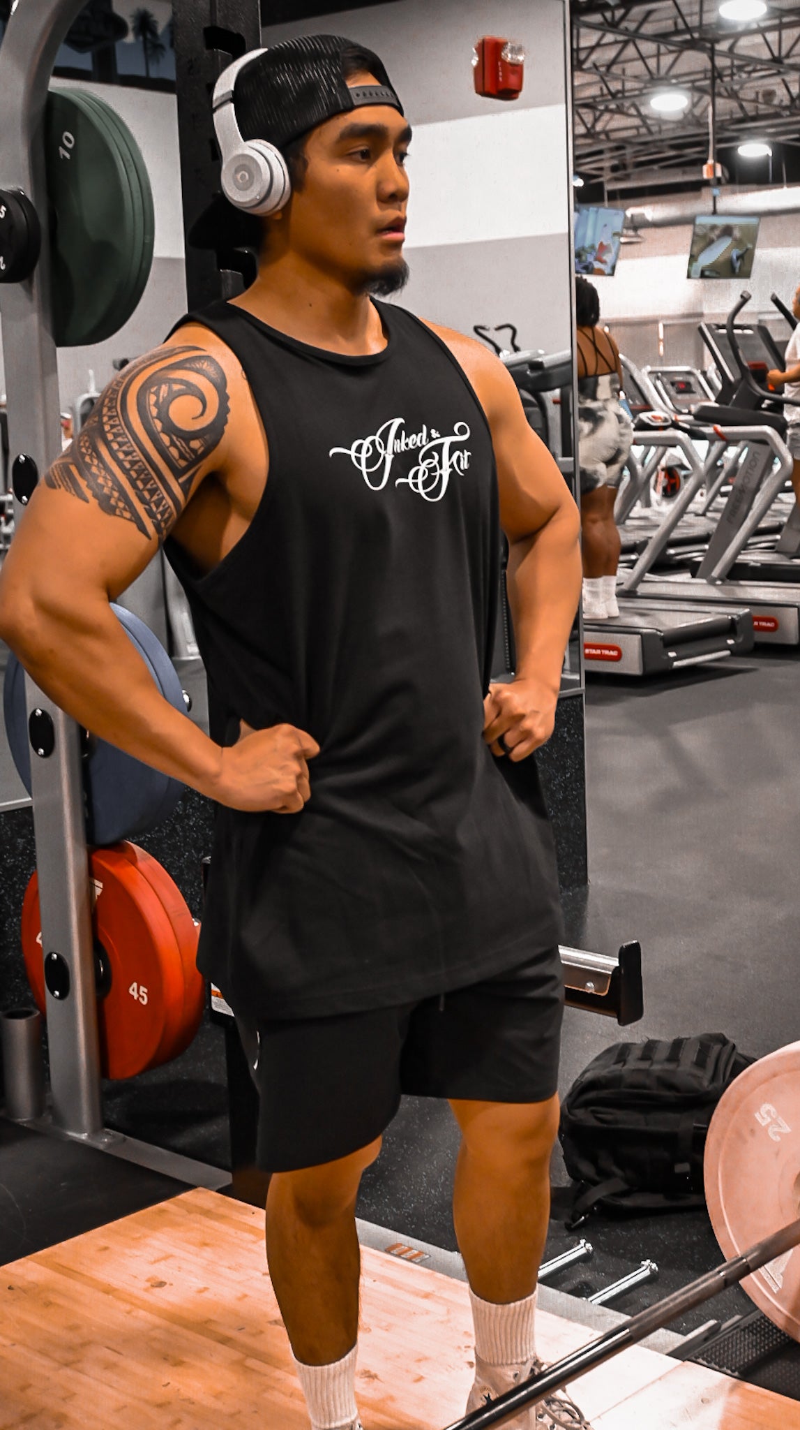 Inked Oversized Tank