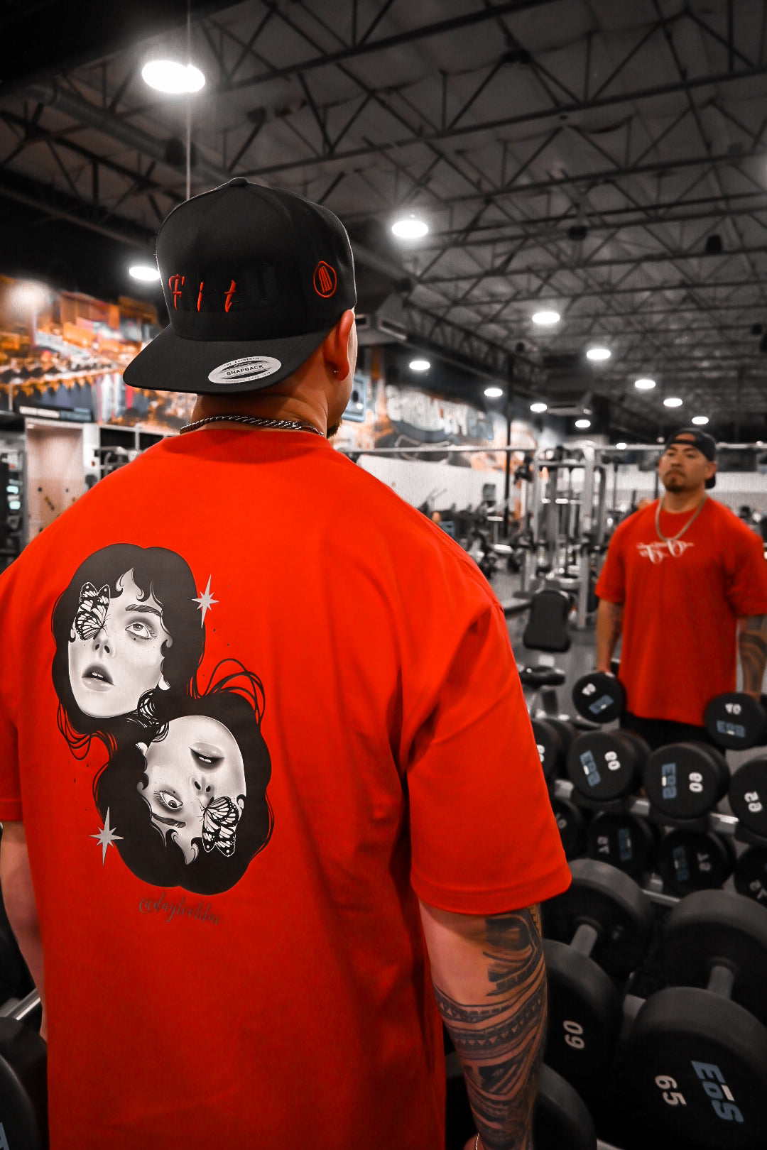 Daylee Veliz Inked Oversized Tee