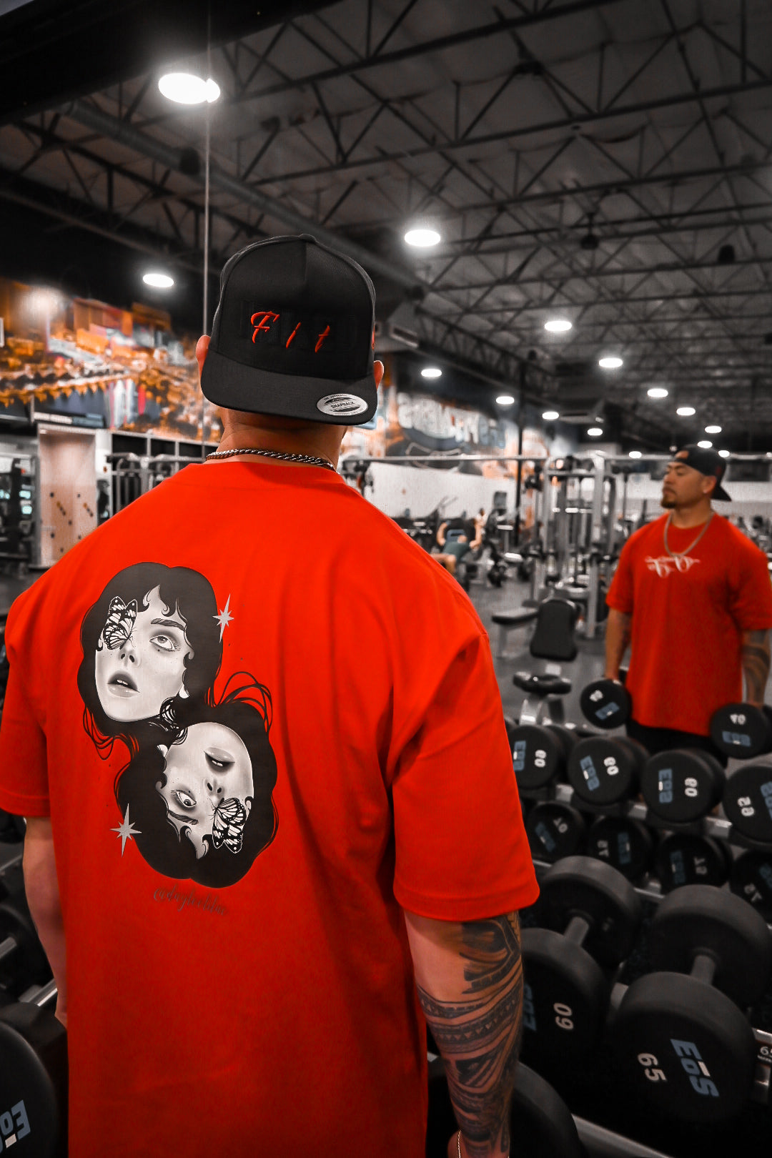 Daylee Veliz Inked Oversized Tee