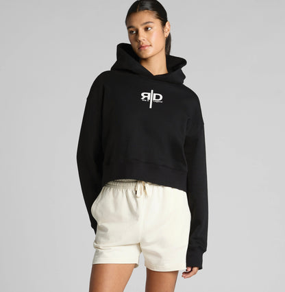 GHOST Women's Relaxed Crop Hoodie