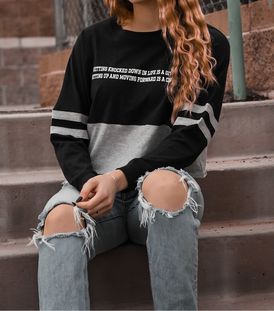 RD University Retro Jersey Crop