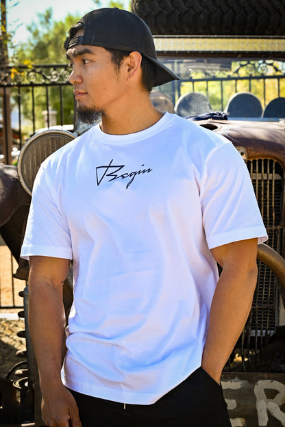 "Begin" Premium SUPIMA® T-Shirt