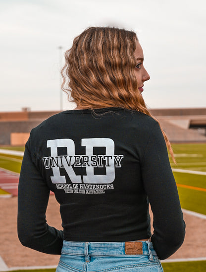 RD University Long Sleeve Baby Ribbed