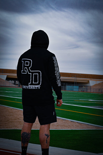 Hard Knocks Black Premium Heavyweight Hoodie