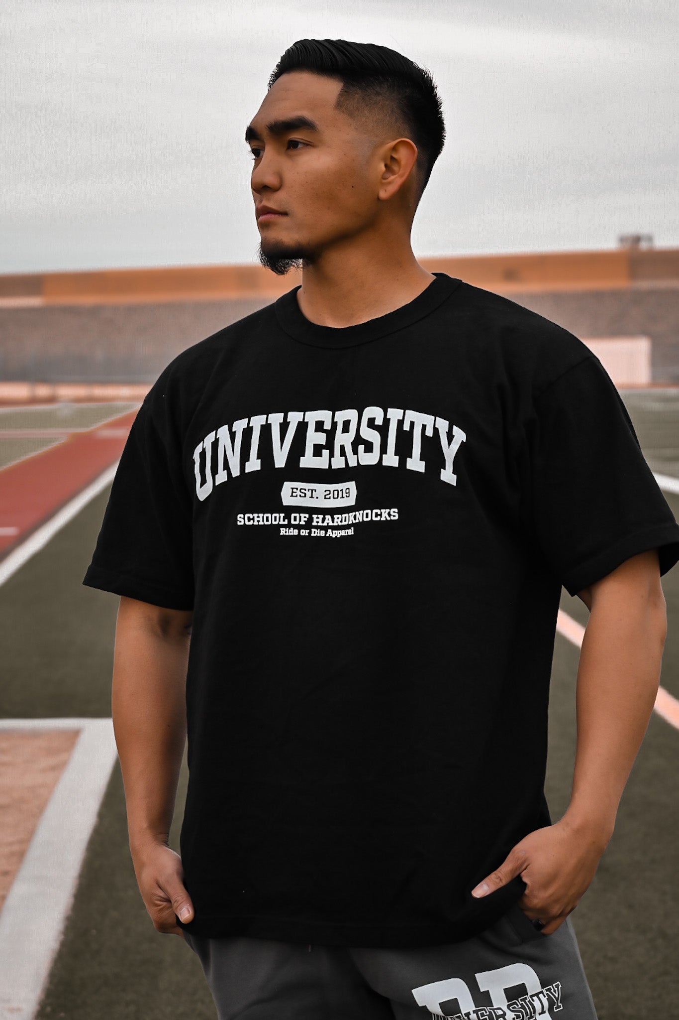 University Oversized Short Sleeve T-Shirt