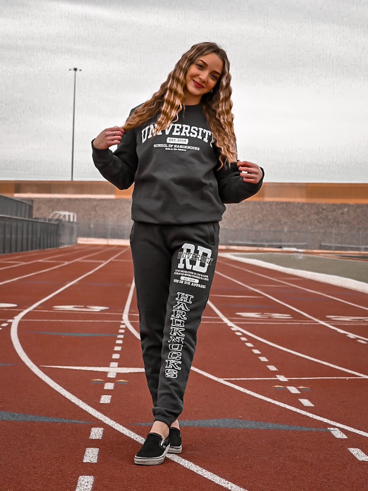 University Gray Premium Heavyweight Crew