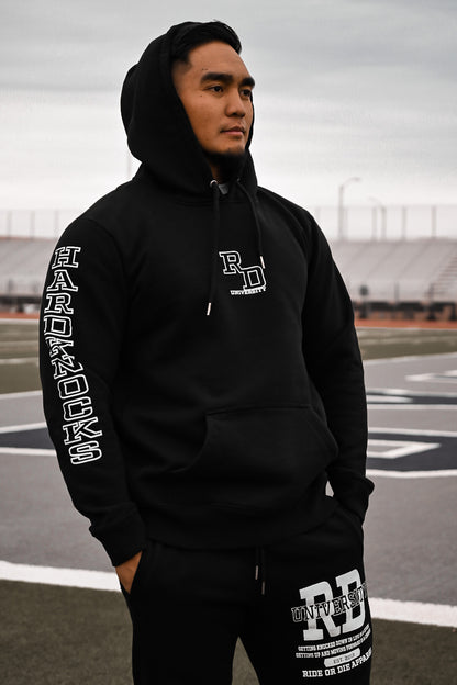 Hard Knocks Black Premium Heavyweight Hoodie