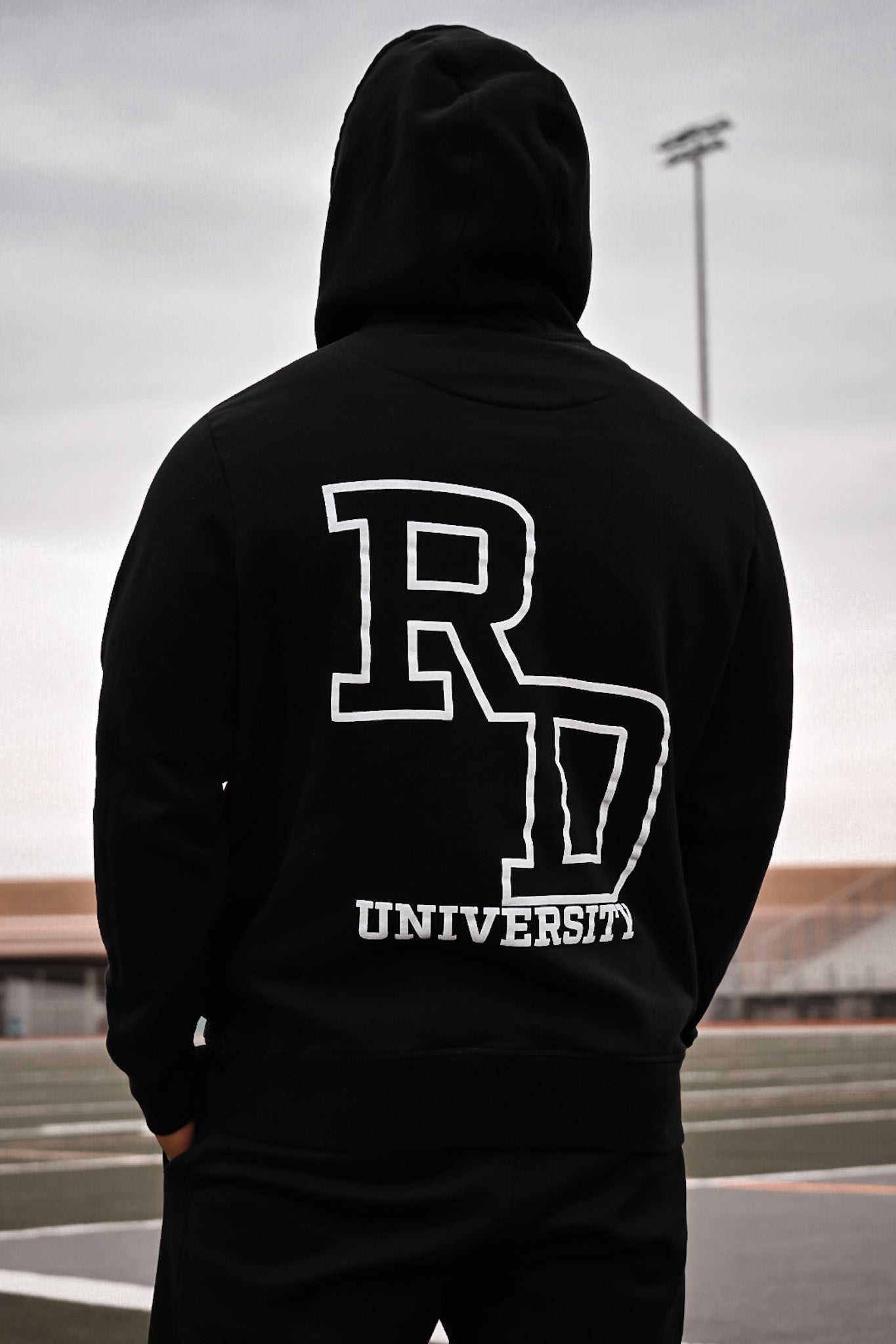 Hard Knocks Black Premium Heavyweight Hoodie