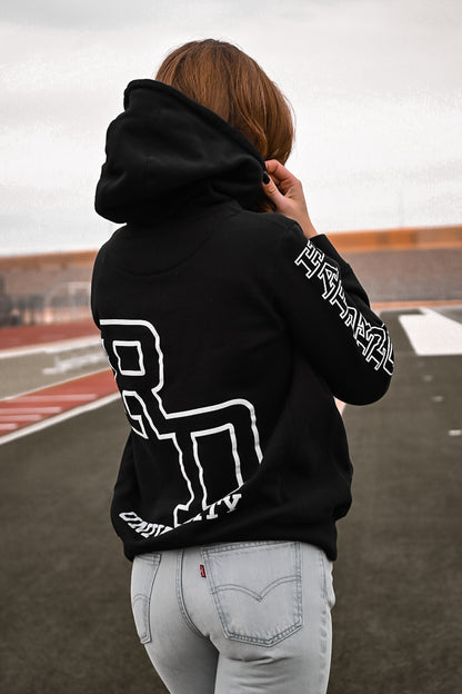 Hard Knocks Black Premium Heavyweight Hoodie