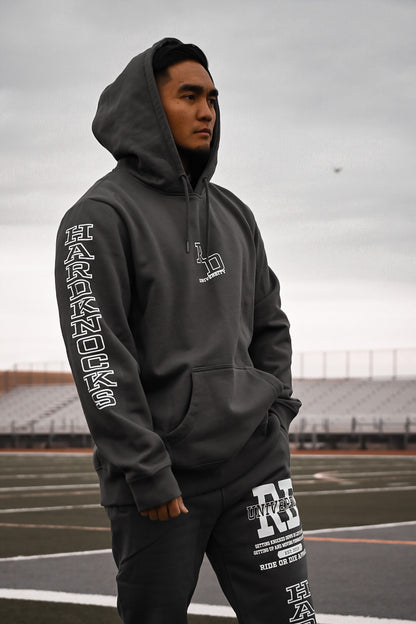 Hard Knocks Gray Premium Heavyweight Hoodie