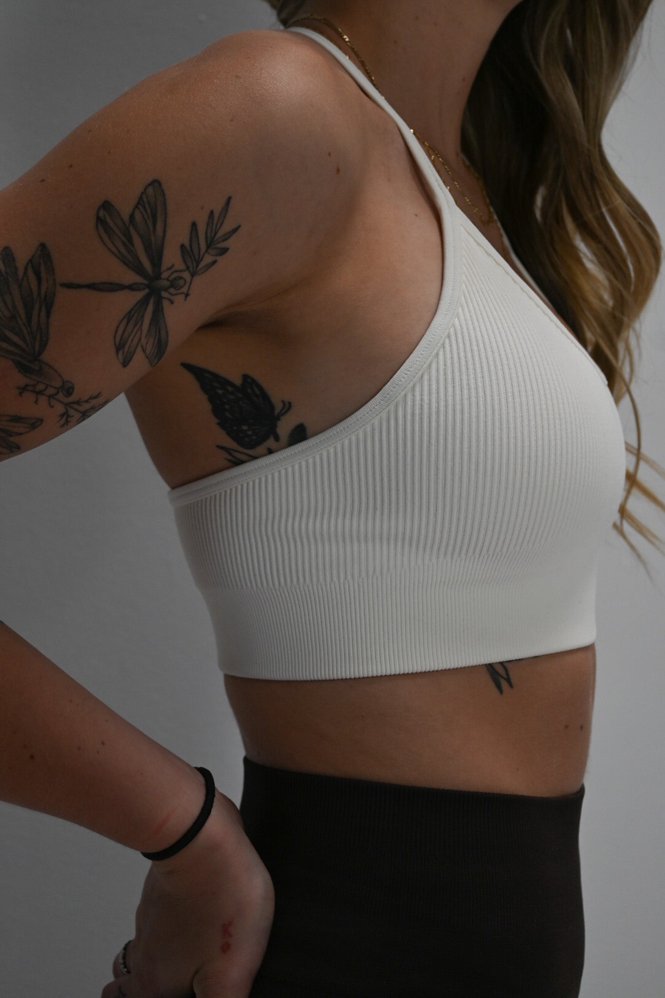 Impact Ribbed Sports Bra