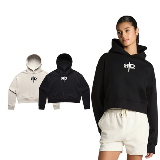 GHOST Women's Relaxed Crop Hoodie